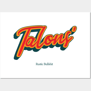 Talons' Posters and Art